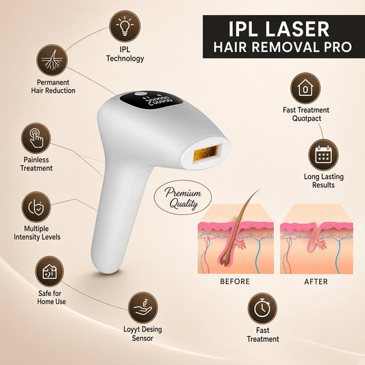 Professional IPL Laser Hair Removal Device | Full Body