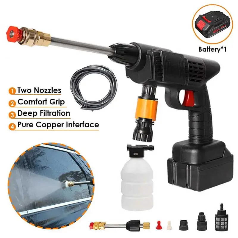 High Pressure Washer For Cars , Bikes , Solar Plates